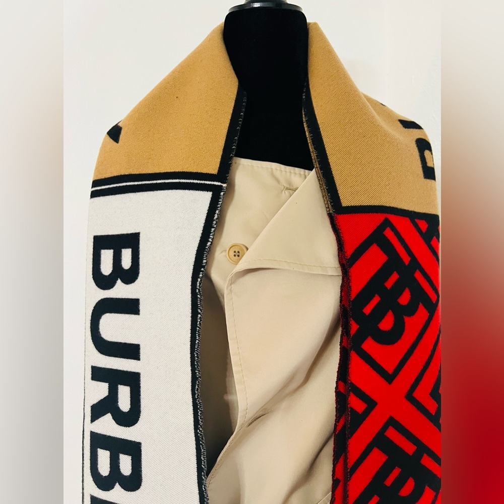 Burberry Oversized Scarf-RARE FIND